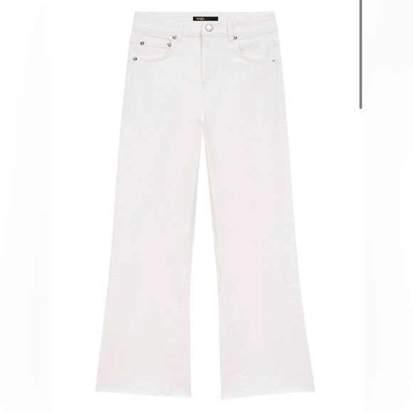 Maje relaxed fit white jeans - Picture 3 of 6